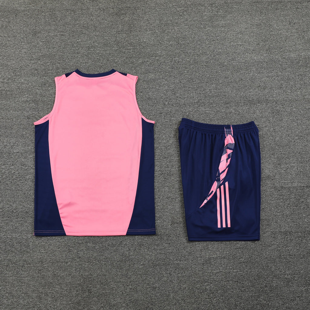 Adidas Football Sleeveless Short Set